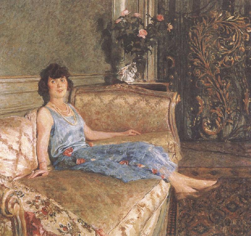 Edouard Vuillard Paris woman France oil painting art
